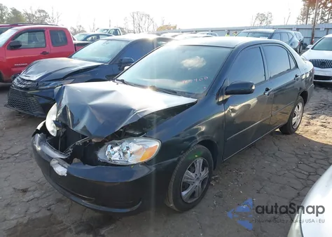 2007 Toyota Corolla Le из США, поврежденный, VIN 1NXBR32E17Z911400